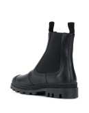chunky leather Chelsea boots