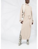 tie-waist knit dress