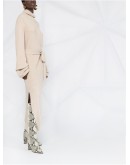 tie-waist knit dress