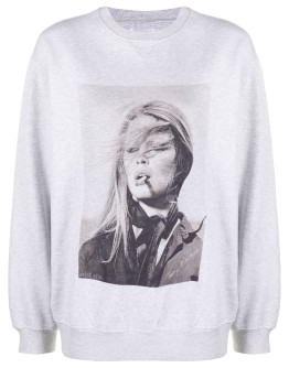photograph print jumper
