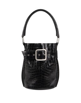 Wanda belt-detail bucket bag