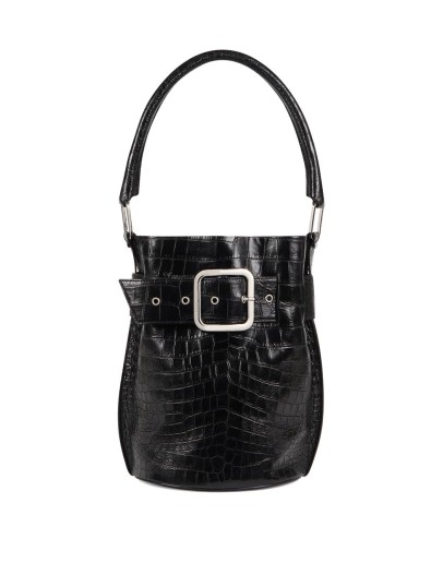 Wanda belt-detail bucket bag