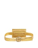 Seraphine metallic belt bag