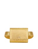 Seraphine metallic belt bag