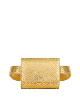 Seraphine metallic belt bag