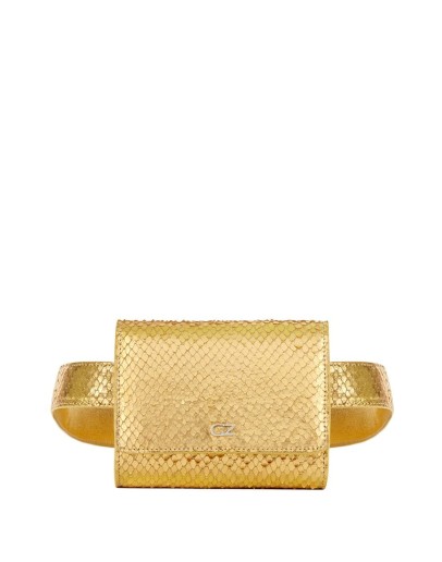 Seraphine metallic belt bag