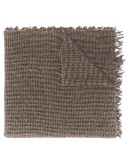 fringed oversized scarf