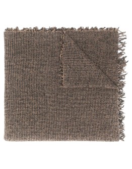 fringed oversized scarf