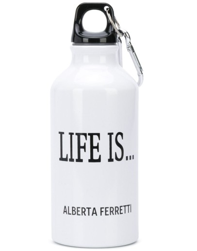Life Is... water bottle