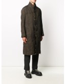thread detail coat