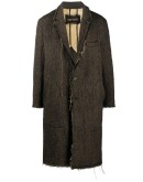thread detail coat