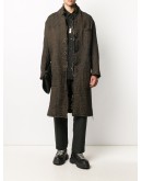 thread detail coat