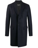 button-front coat