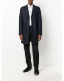 button-front coat