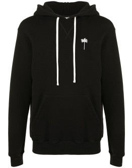 palm tree cotton hoodie