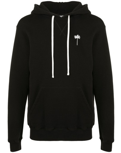 palm tree cotton hoodie