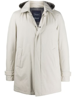 padded hooded jacket