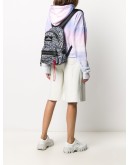 printed logo backpack