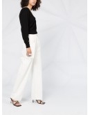 off-shoulder cropped top