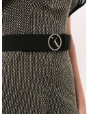 V-neck layered sleeve jumpsuit