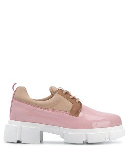 Velar chunky sole loafers