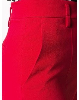 high-waisted tailored shorts