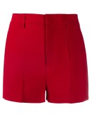 high-waisted tailored shorts