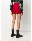 high-waisted tailored shorts
