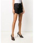 button-front shorts