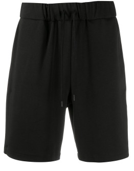 drawstring track shorts