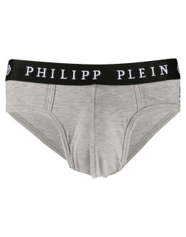 skull embroidery briefs