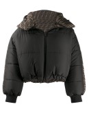 reversible padded puffer coat