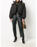 reversible padded puffer coat