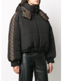 reversible padded puffer coat