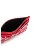 monogram print cardholder