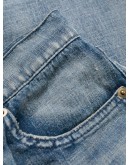 faded straight-leg jeans