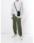 camouflage print T-shirt