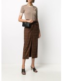 double-zip fastening crossbody bag