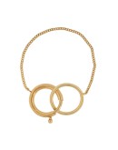 Clasp interlocking pendant bracelet
