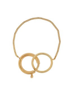 Clasp interlocking pendant bracelet