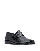 crocodile-effect 30mm Tabi loafers