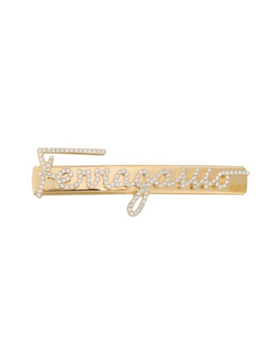 rhinestone-embellished hair clip
