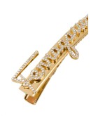 rhinestone-embellished hair clip