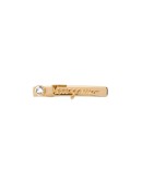 logo-embellished hairclip