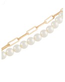 chain link toggle clasp bracelet