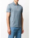 Gancini zipped polo shirt