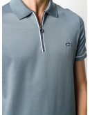 Gancini zipped polo shirt