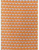monogram print tie