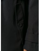 double layer belted trench coat