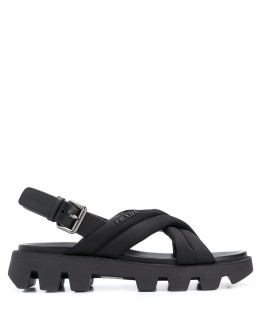 cross-strap sandals